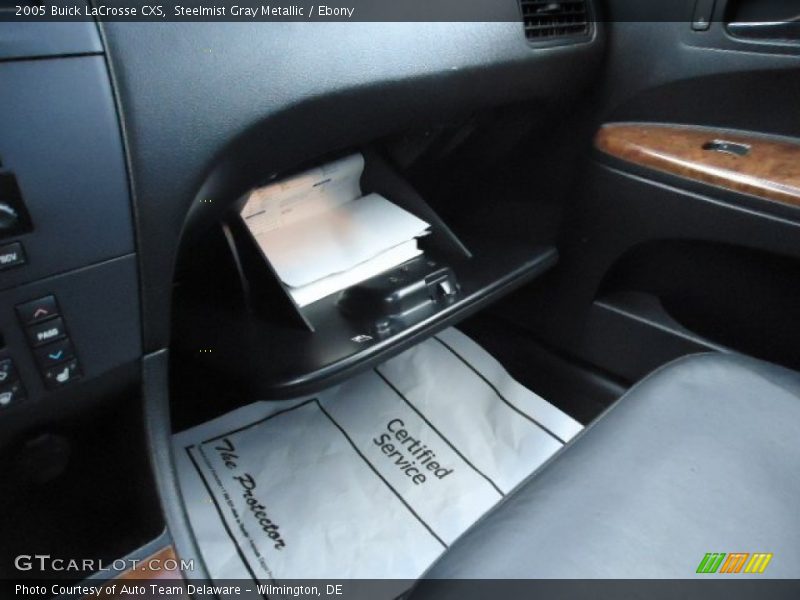 Steelmist Gray Metallic / Ebony 2005 Buick LaCrosse CXS