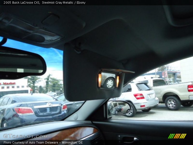 Steelmist Gray Metallic / Ebony 2005 Buick LaCrosse CXS