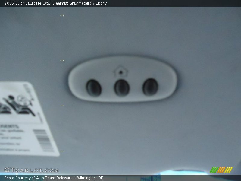 Steelmist Gray Metallic / Ebony 2005 Buick LaCrosse CXS