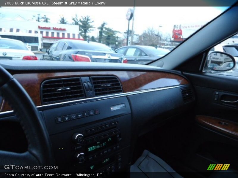 Steelmist Gray Metallic / Ebony 2005 Buick LaCrosse CXS
