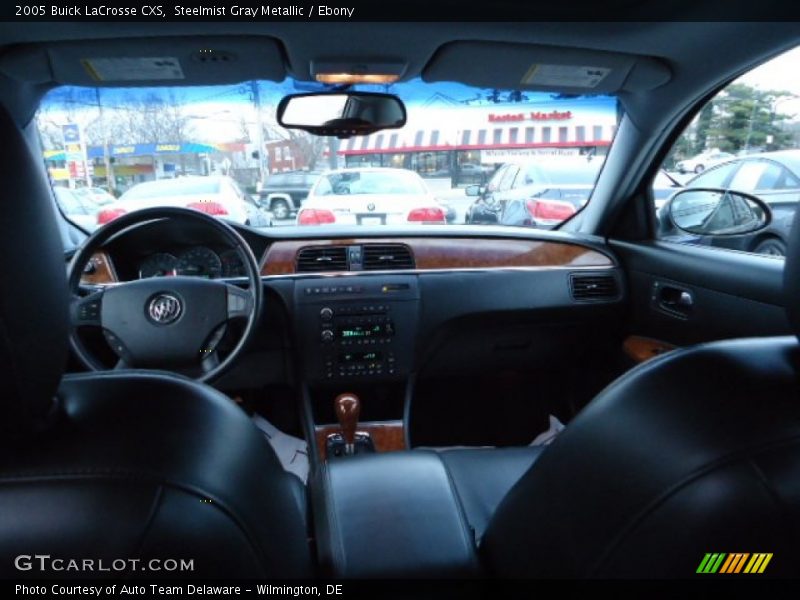 Steelmist Gray Metallic / Ebony 2005 Buick LaCrosse CXS