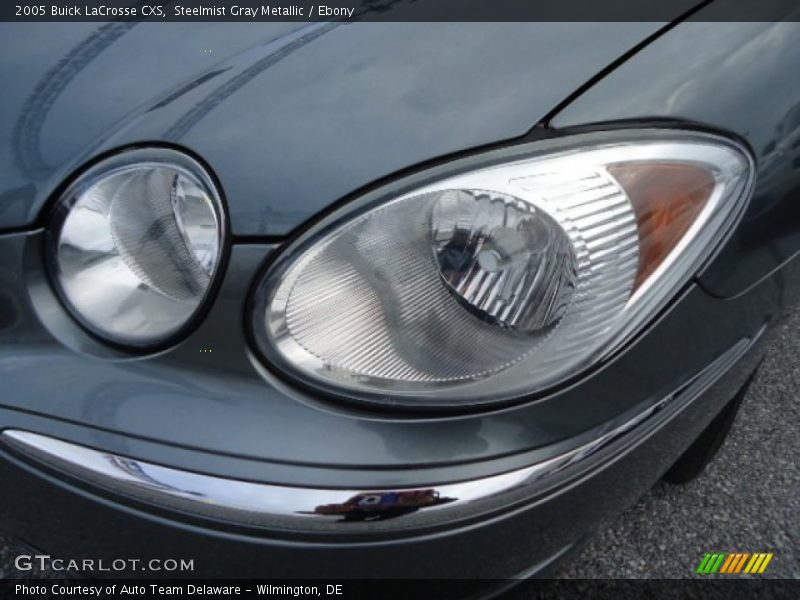Steelmist Gray Metallic / Ebony 2005 Buick LaCrosse CXS