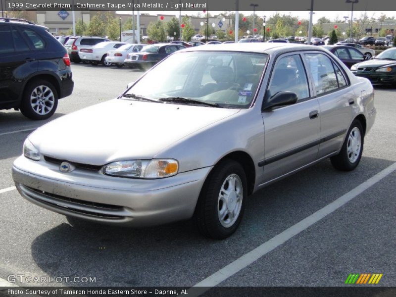 Cashmere Taupe Mica Metallic / Light Neutral 1999 Chevrolet Prizm