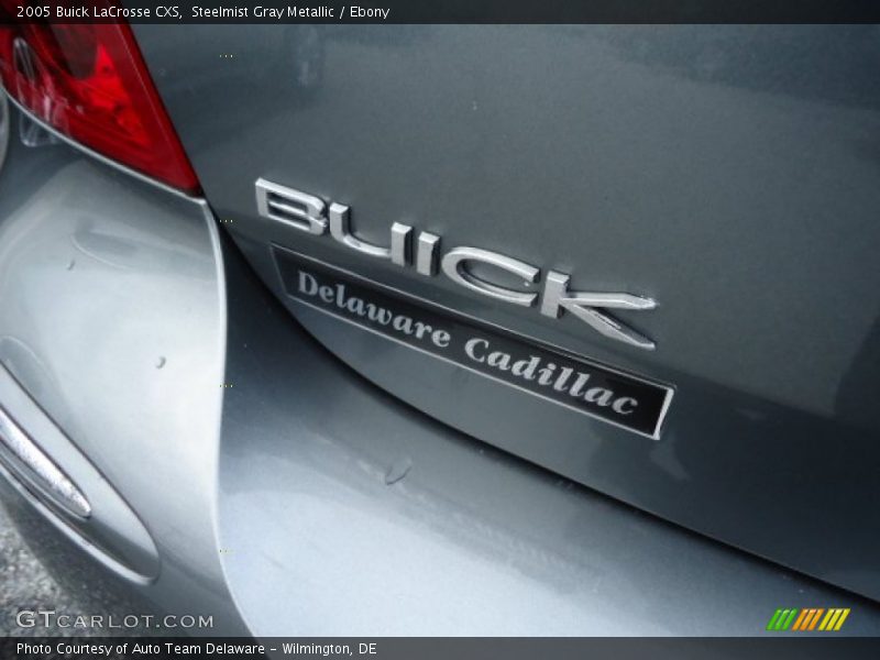 Steelmist Gray Metallic / Ebony 2005 Buick LaCrosse CXS