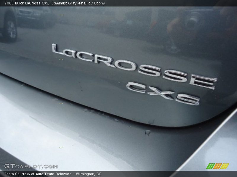 Steelmist Gray Metallic / Ebony 2005 Buick LaCrosse CXS