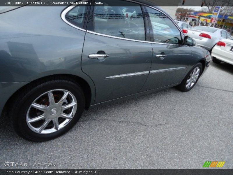 Steelmist Gray Metallic / Ebony 2005 Buick LaCrosse CXS