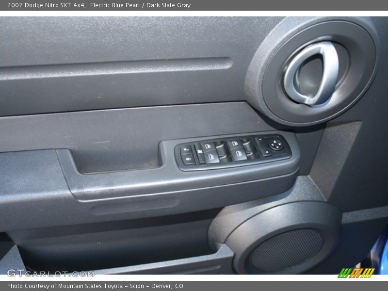Electric Blue Pearl / Dark Slate Gray 2007 Dodge Nitro SXT 4x4