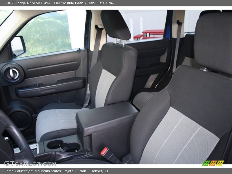 Electric Blue Pearl / Dark Slate Gray 2007 Dodge Nitro SXT 4x4