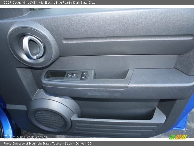 Electric Blue Pearl / Dark Slate Gray 2007 Dodge Nitro SXT 4x4