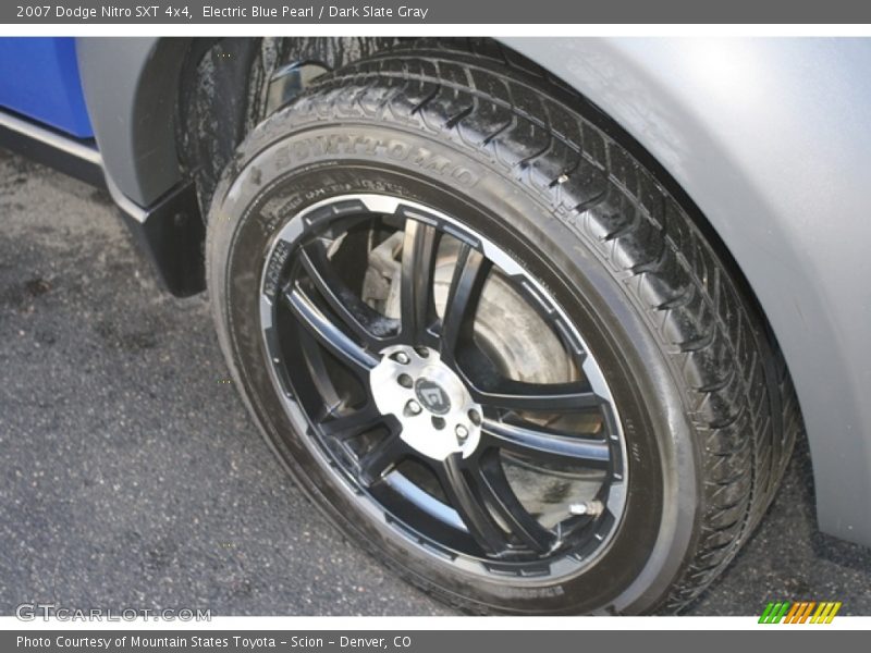 Electric Blue Pearl / Dark Slate Gray 2007 Dodge Nitro SXT 4x4