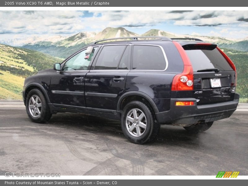 Magic Blue Metallic / Graphite 2005 Volvo XC90 T6 AWD