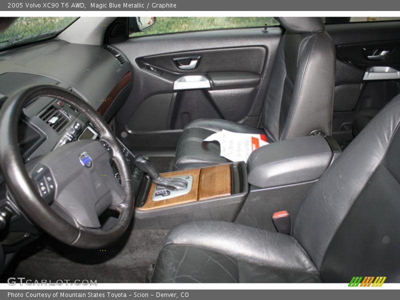 Magic Blue Metallic / Graphite 2005 Volvo XC90 T6 AWD