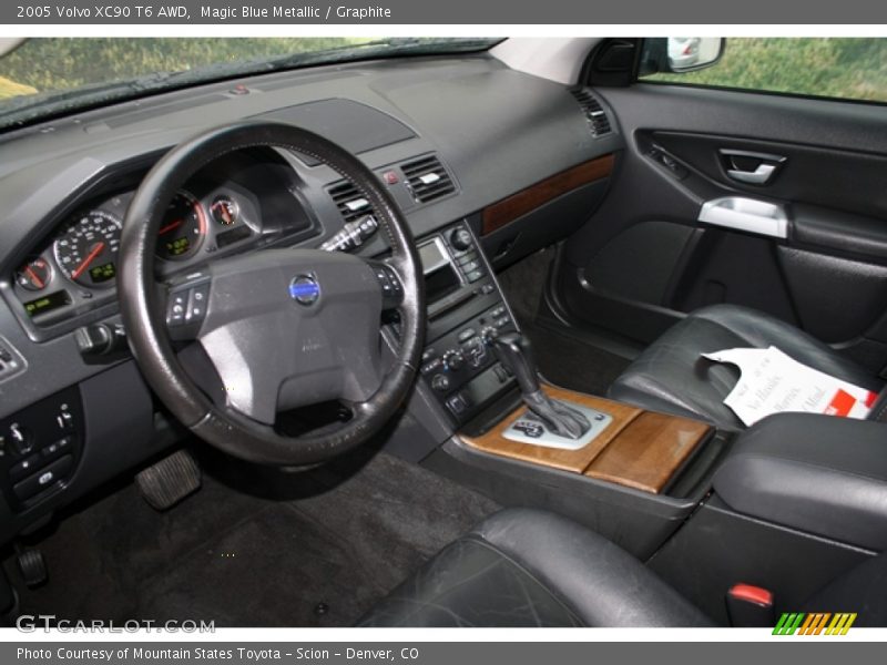 Magic Blue Metallic / Graphite 2005 Volvo XC90 T6 AWD