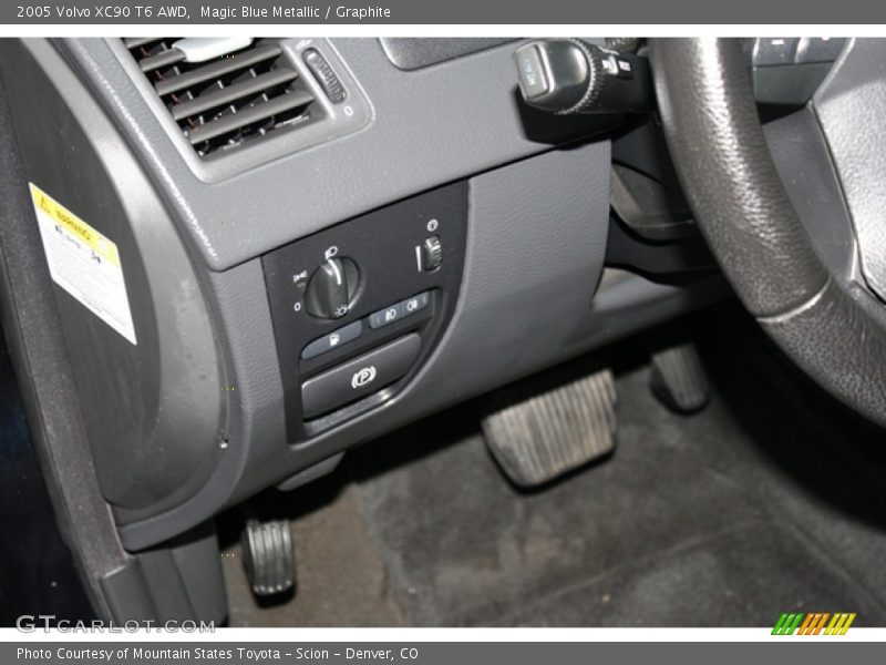 Magic Blue Metallic / Graphite 2005 Volvo XC90 T6 AWD