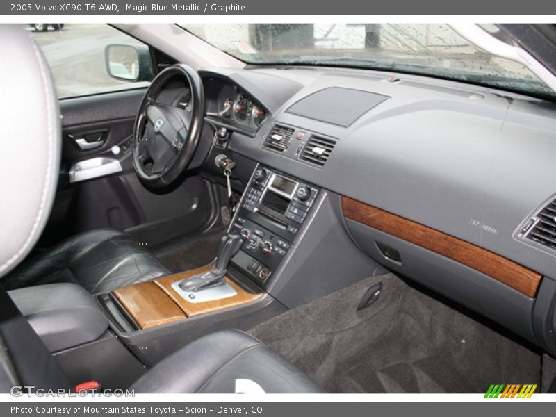 Magic Blue Metallic / Graphite 2005 Volvo XC90 T6 AWD
