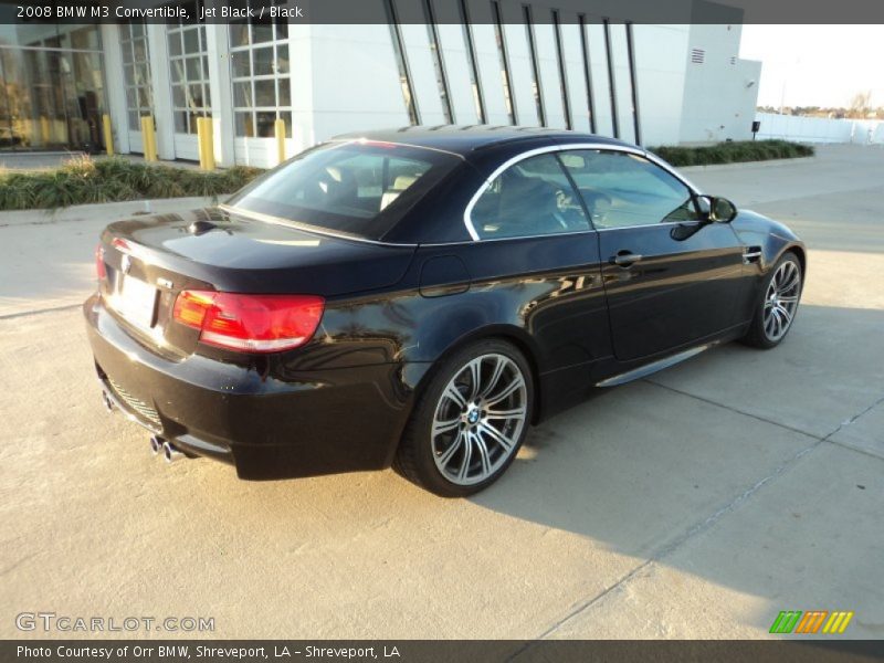 Jet Black / Black 2008 BMW M3 Convertible