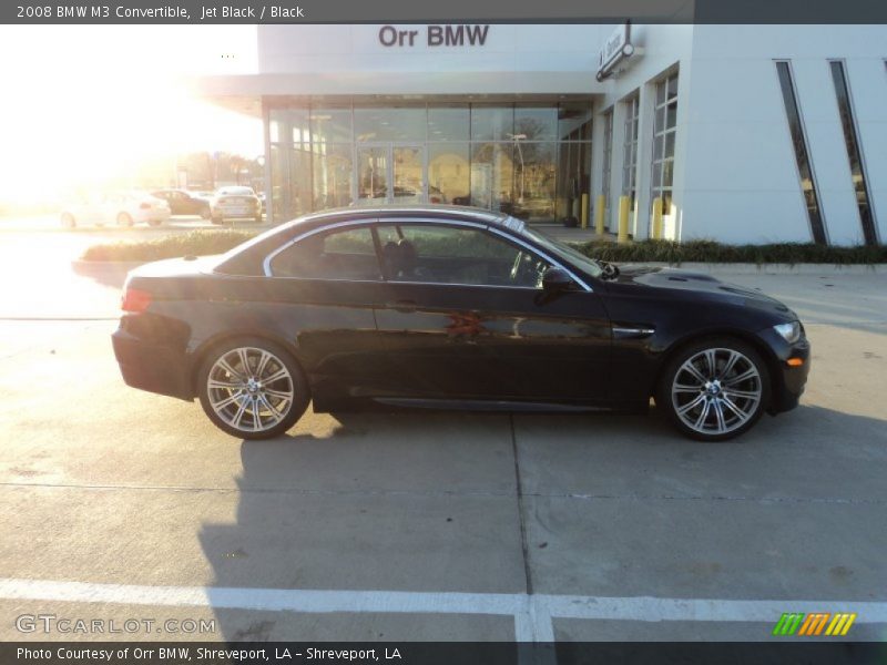 Jet Black / Black 2008 BMW M3 Convertible