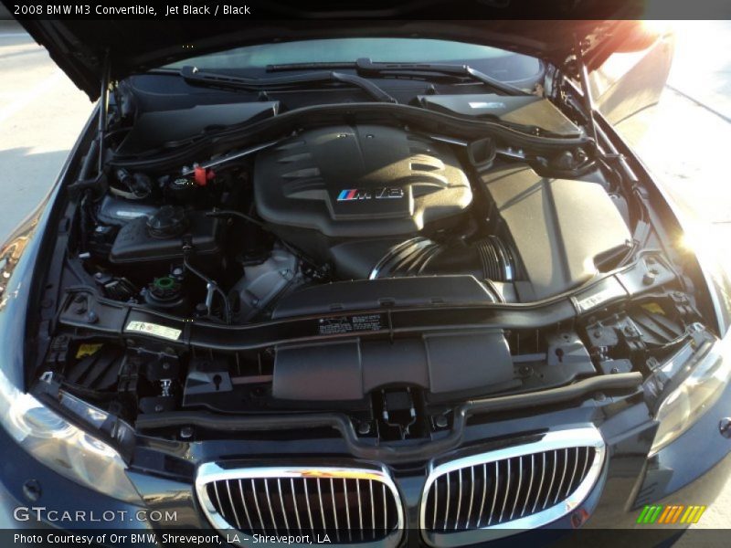 Jet Black / Black 2008 BMW M3 Convertible