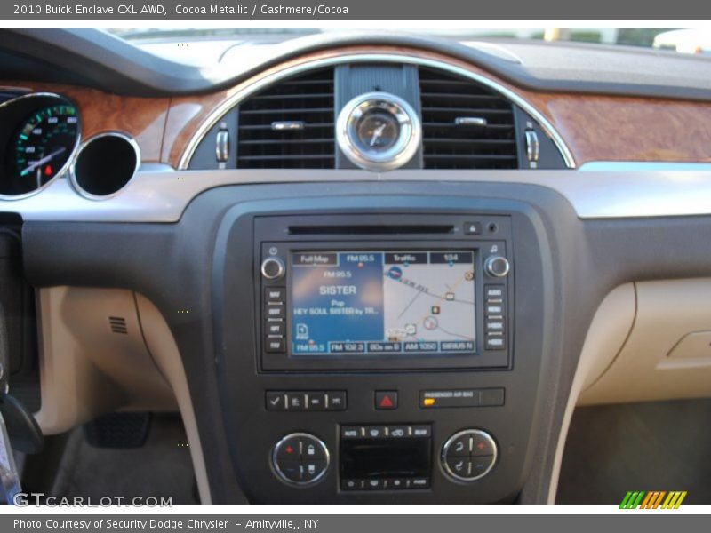 Cocoa Metallic / Cashmere/Cocoa 2010 Buick Enclave CXL AWD