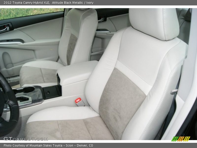Attitude Black Metallic / Ivory 2012 Toyota Camry Hybrid XLE