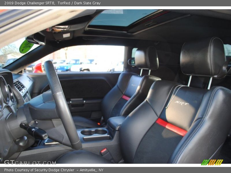 TorRed / Dark Slate Gray 2009 Dodge Challenger SRT8