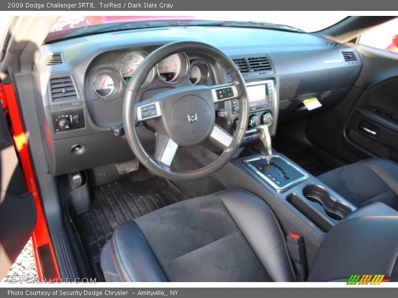 TorRed / Dark Slate Gray 2009 Dodge Challenger SRT8