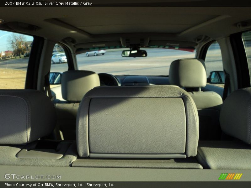 Silver Grey Metallic / Grey 2007 BMW X3 3.0si
