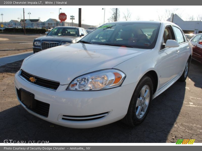 White / Neutral 2009 Chevrolet Impala LT