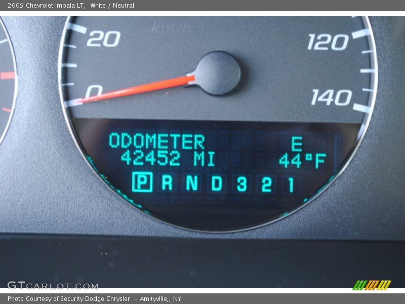 White / Neutral 2009 Chevrolet Impala LT