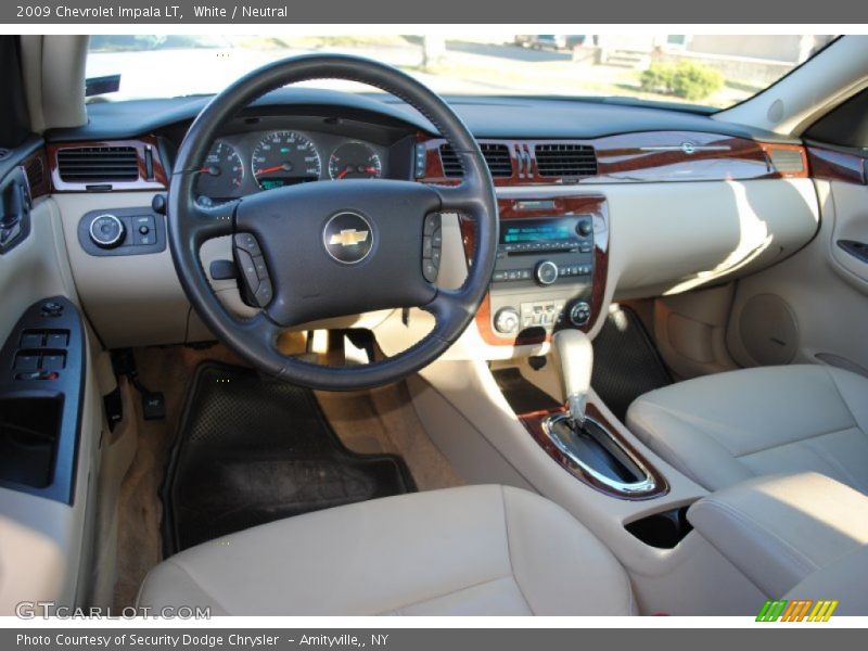 White / Neutral 2009 Chevrolet Impala LT