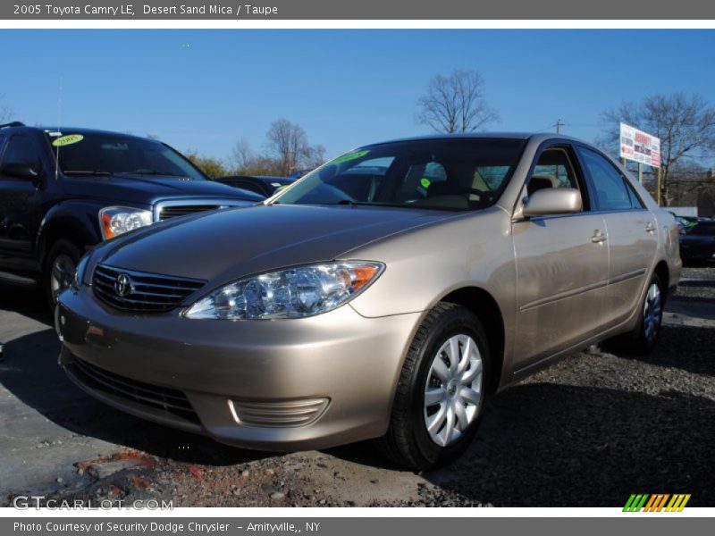 Desert Sand Mica / Taupe 2005 Toyota Camry LE