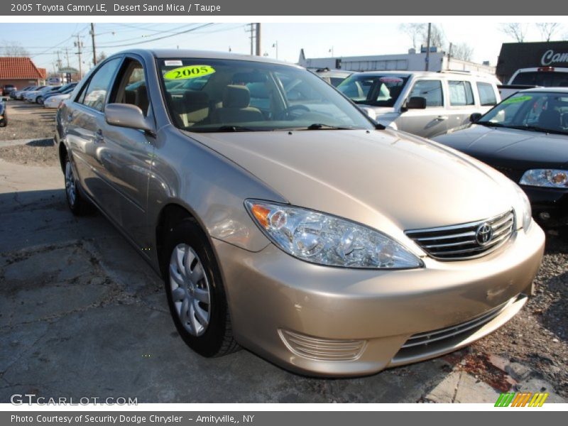 Desert Sand Mica / Taupe 2005 Toyota Camry LE