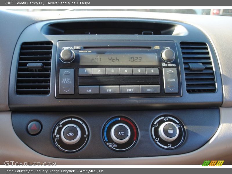 Desert Sand Mica / Taupe 2005 Toyota Camry LE