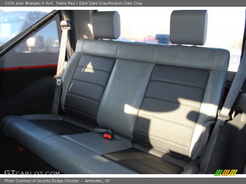 Flame Red / Dark Slate Gray/Medium Slate Gray 2009 Jeep Wrangler X 4x4