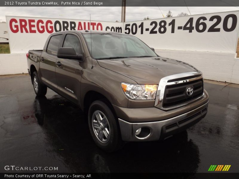 Pyrite Mica / Sand Beige 2012 Toyota Tundra CrewMax