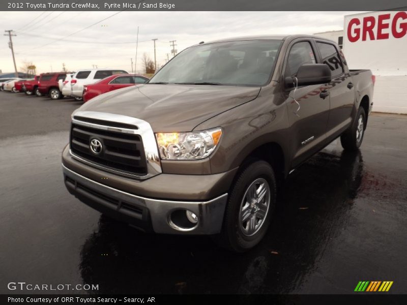 Pyrite Mica / Sand Beige 2012 Toyota Tundra CrewMax
