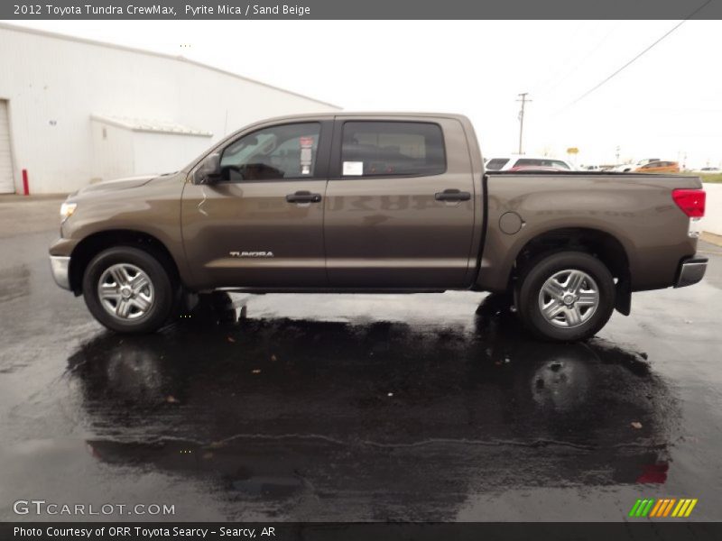 Pyrite Mica / Sand Beige 2012 Toyota Tundra CrewMax
