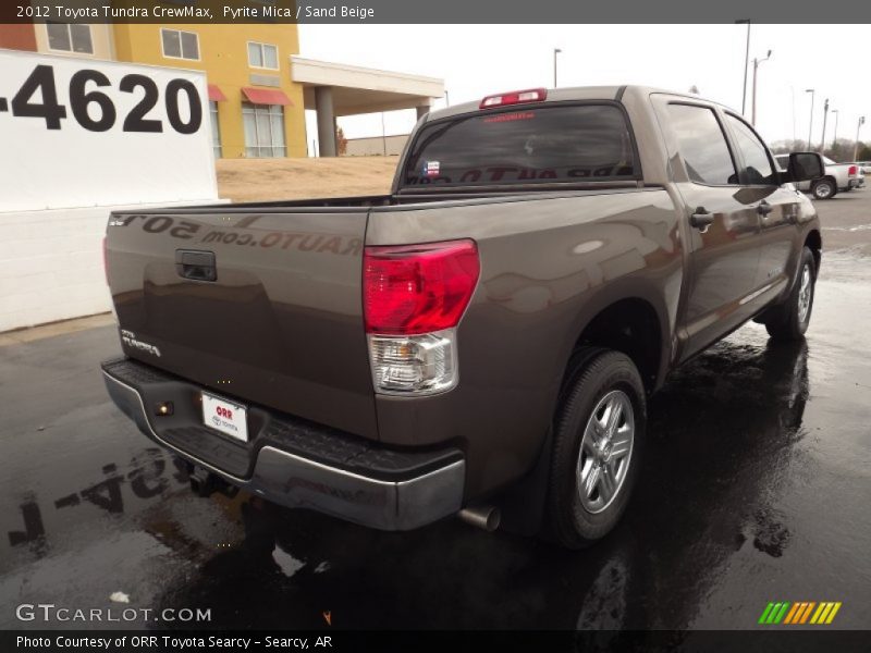 Pyrite Mica / Sand Beige 2012 Toyota Tundra CrewMax