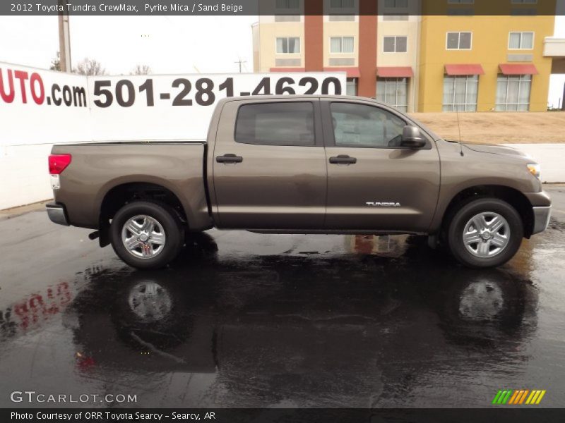 Pyrite Mica / Sand Beige 2012 Toyota Tundra CrewMax