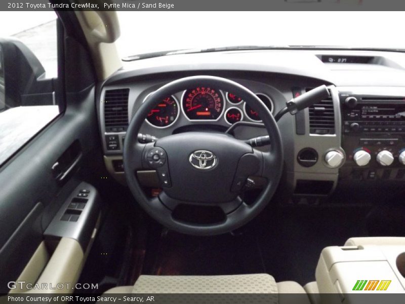 Pyrite Mica / Sand Beige 2012 Toyota Tundra CrewMax