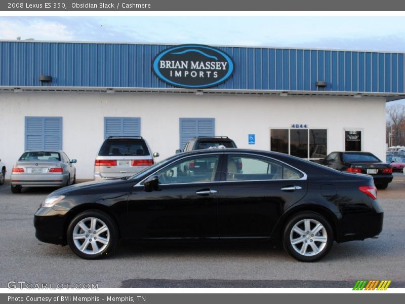Obsidian Black / Cashmere 2008 Lexus ES 350