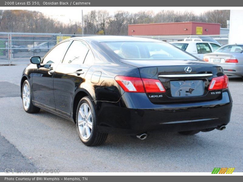 Obsidian Black / Cashmere 2008 Lexus ES 350