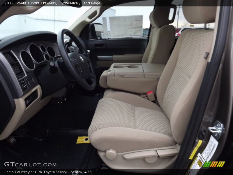 Pyrite Mica / Sand Beige 2012 Toyota Tundra CrewMax