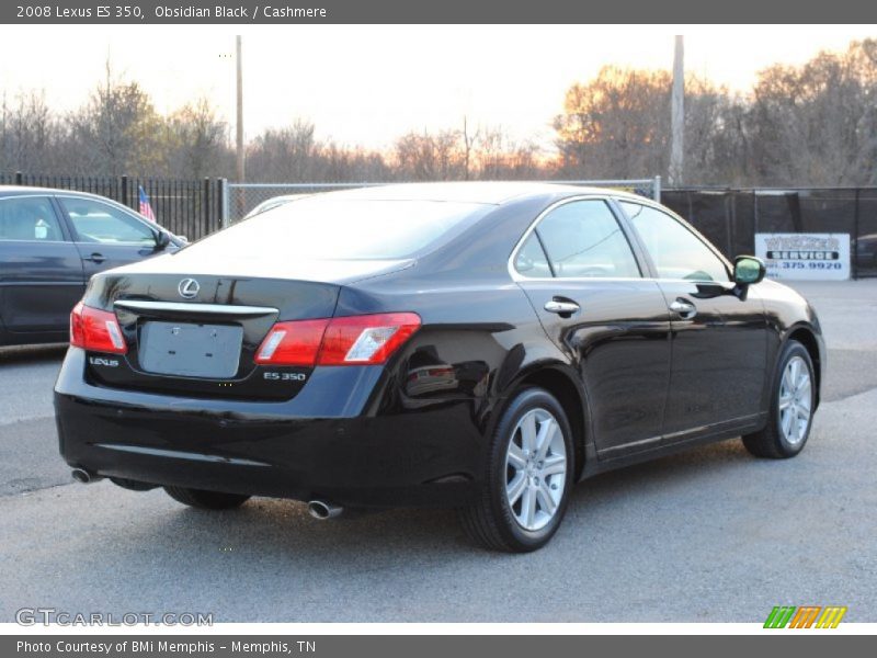Obsidian Black / Cashmere 2008 Lexus ES 350