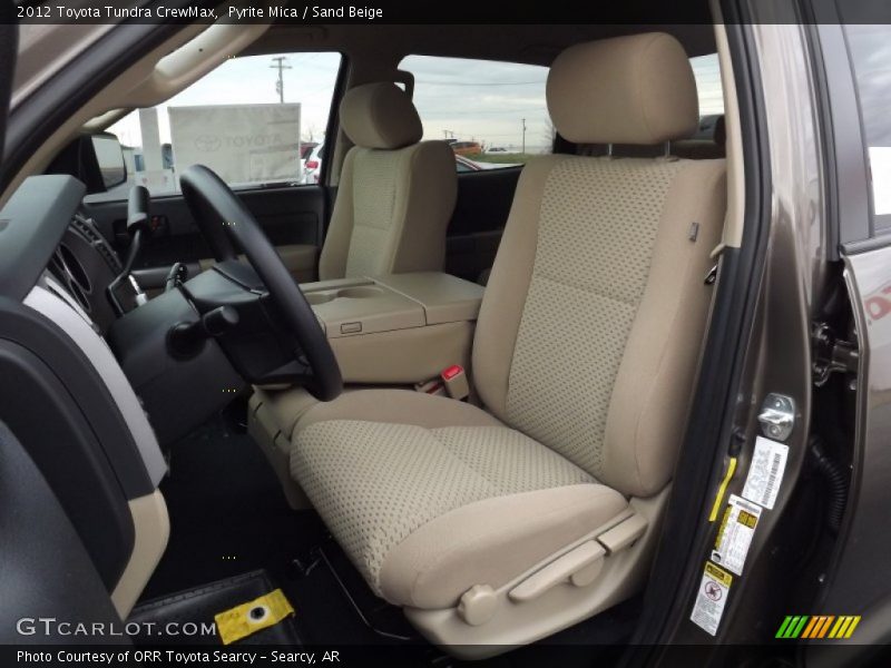 Pyrite Mica / Sand Beige 2012 Toyota Tundra CrewMax