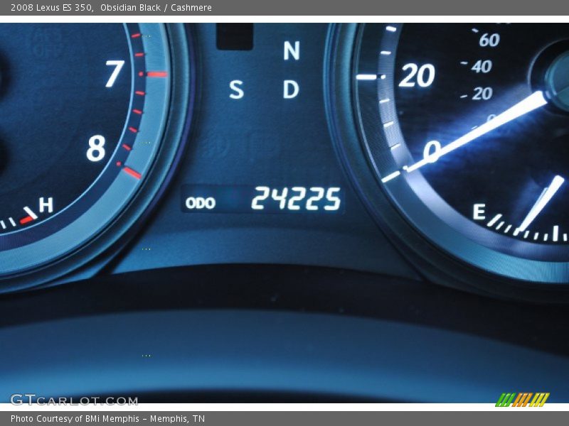 Obsidian Black / Cashmere 2008 Lexus ES 350