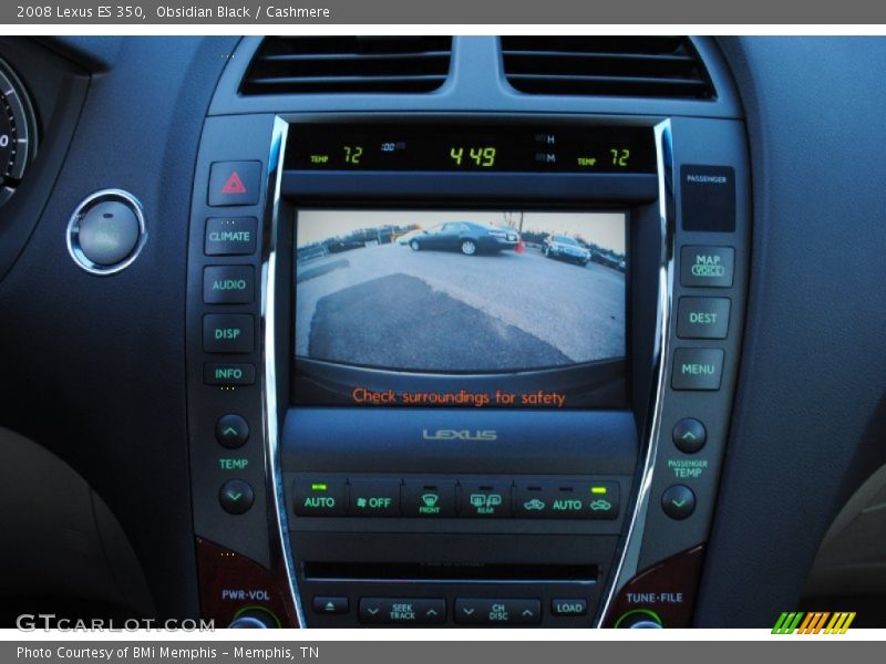 Obsidian Black / Cashmere 2008 Lexus ES 350