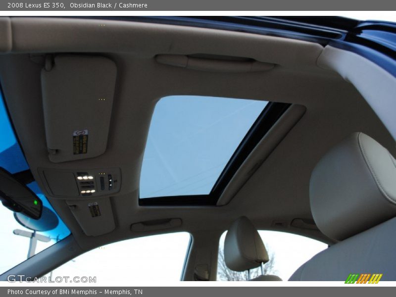 Obsidian Black / Cashmere 2008 Lexus ES 350