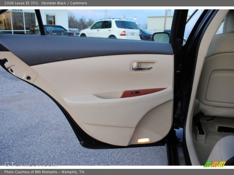 Obsidian Black / Cashmere 2008 Lexus ES 350
