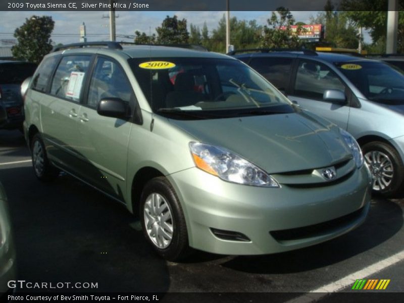 Silver Pine Mica / Stone 2009 Toyota Sienna CE